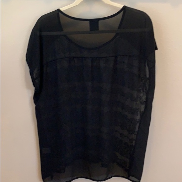 Black and tan Bobeau shirt - Picture 2 of 3